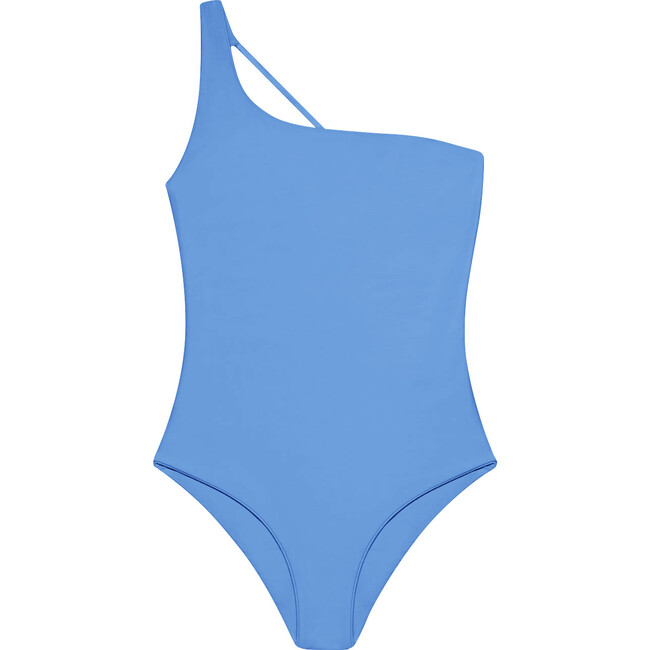 Women's Apex One Shoulder One-Piece Swimsuit, Peri Matte