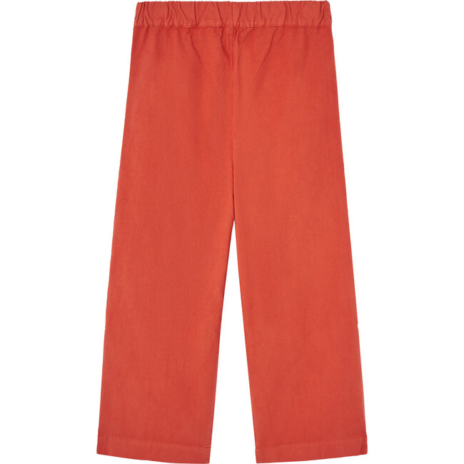 Elephant Kids Relaxed Fit Pants, Red - Pants - 2