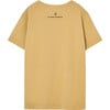 Big Rooster Kids Round Neck Relaxed Fit T-Shirt, Camel Brown - T-Shirts - 2