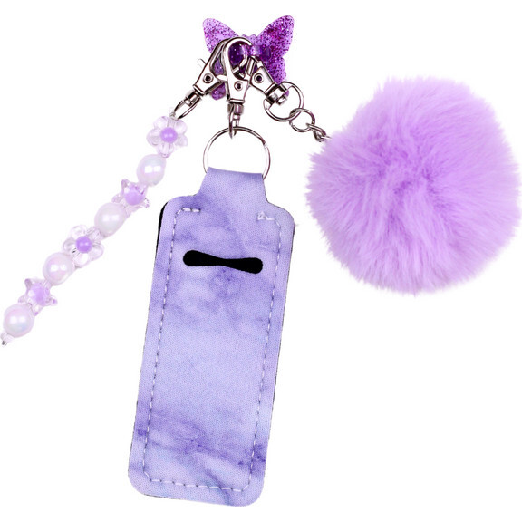Water Bottle Charms, Purple Flutter