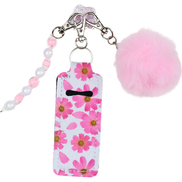 Water Bottle Charms, Floral Pink