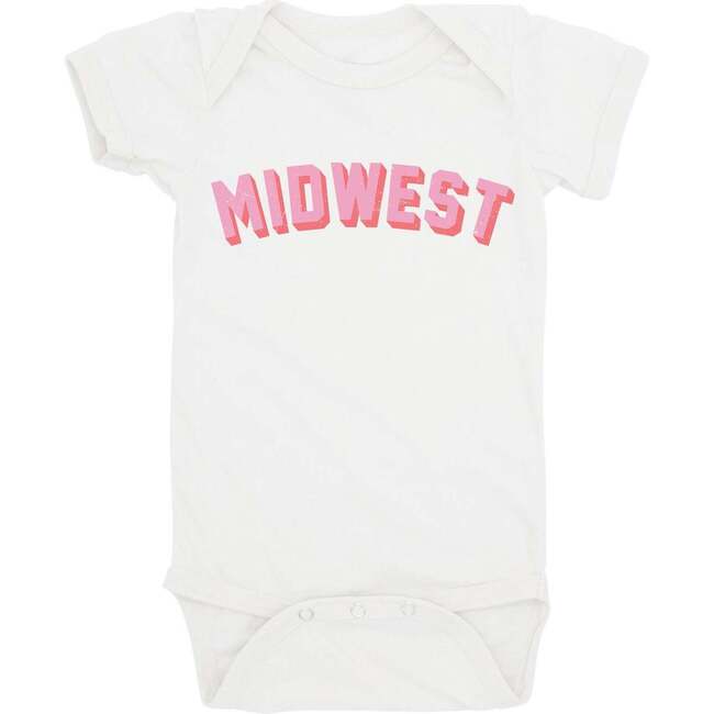Midwest Short Sleeve One-Piece, White