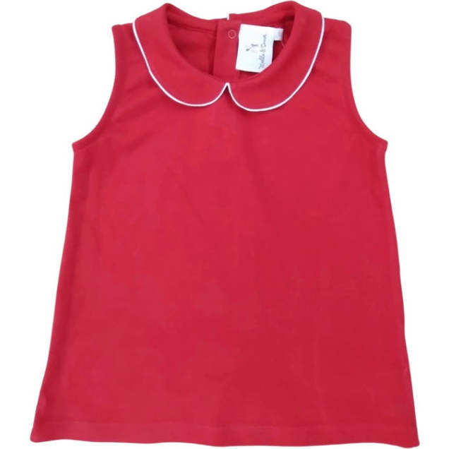 Pima Shirt, Red