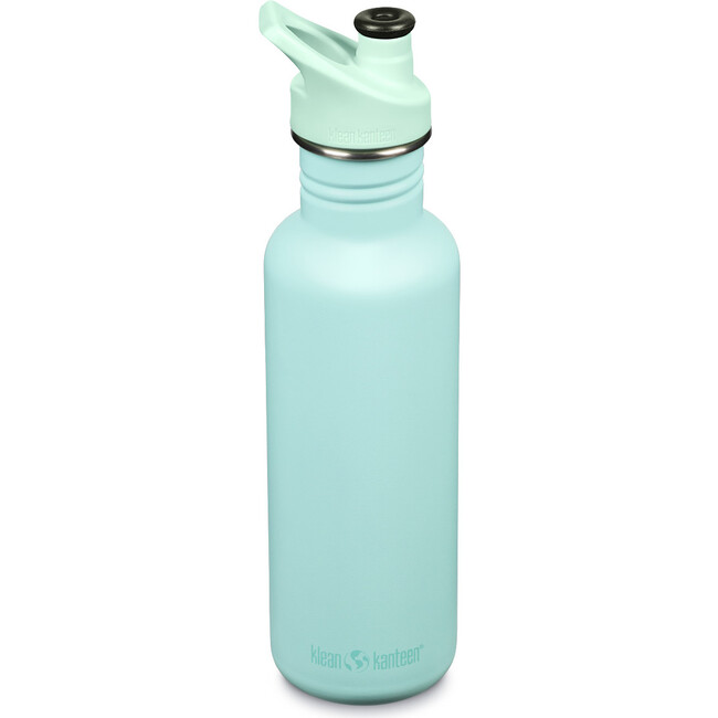 Classic 27oz Sport Cap Water Bottle, Pastel Turquoise