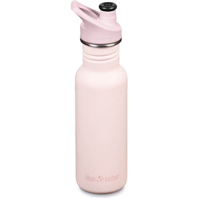 Classic 18oz Sport Cap Water Bottle, Heavenly Pink