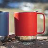 12oz Splash-Proof Lid Camp Mug, Red - Water Bottles - 3