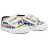 Cars Print Double Velcro Strap Sneakers, Multicolors - Sneakers - 1 - thumbnail