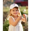 American Flag Bow Baseball Hat, White - Hats - 3