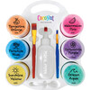 DIY Sidewalk Chalk Paint Set + 6pk Refill - Bubbles/Chalk - 6