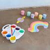 DIY Sidewalk Chalk Paint Set + 6pk Refill - Bubbles/Chalk - 8
