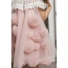 Rosa Pink Tulle Flower Dress, Pink - Dresses - 2