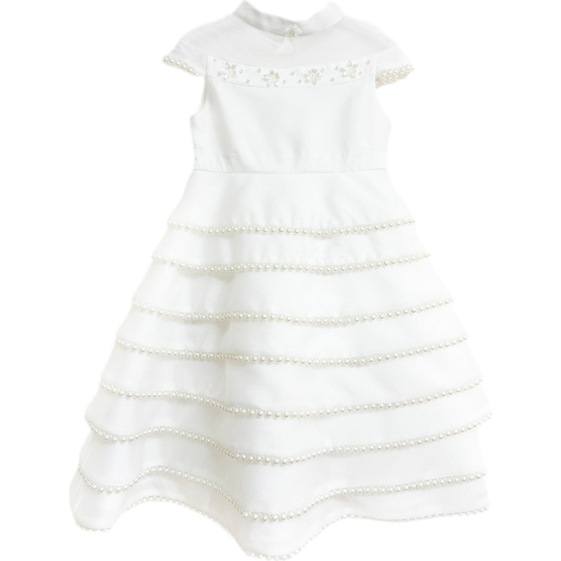 White Pearl Ceremony Dress - Dresses - 1