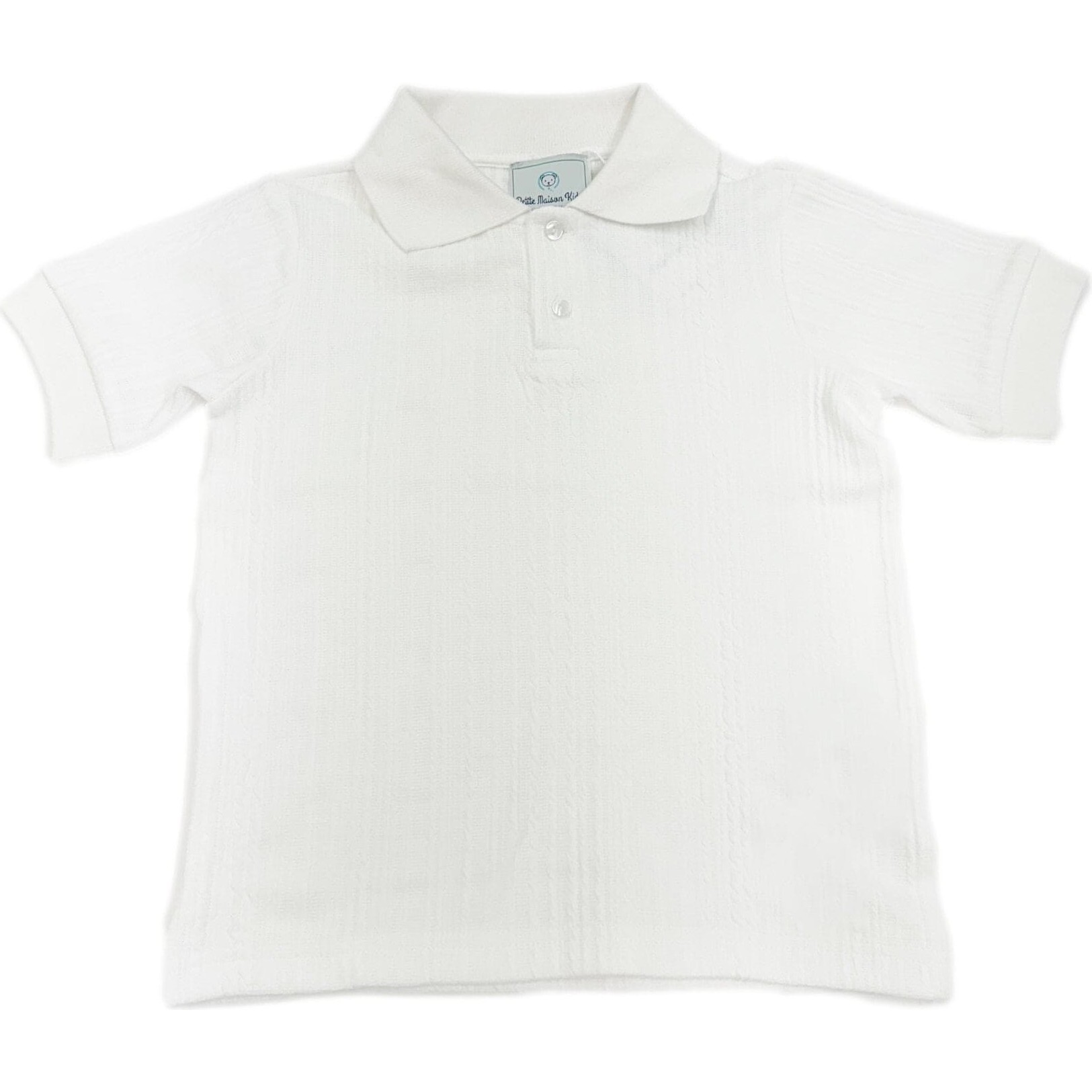 Alex White Short Sleeve Polo Shirt - Polo Shirts - 1