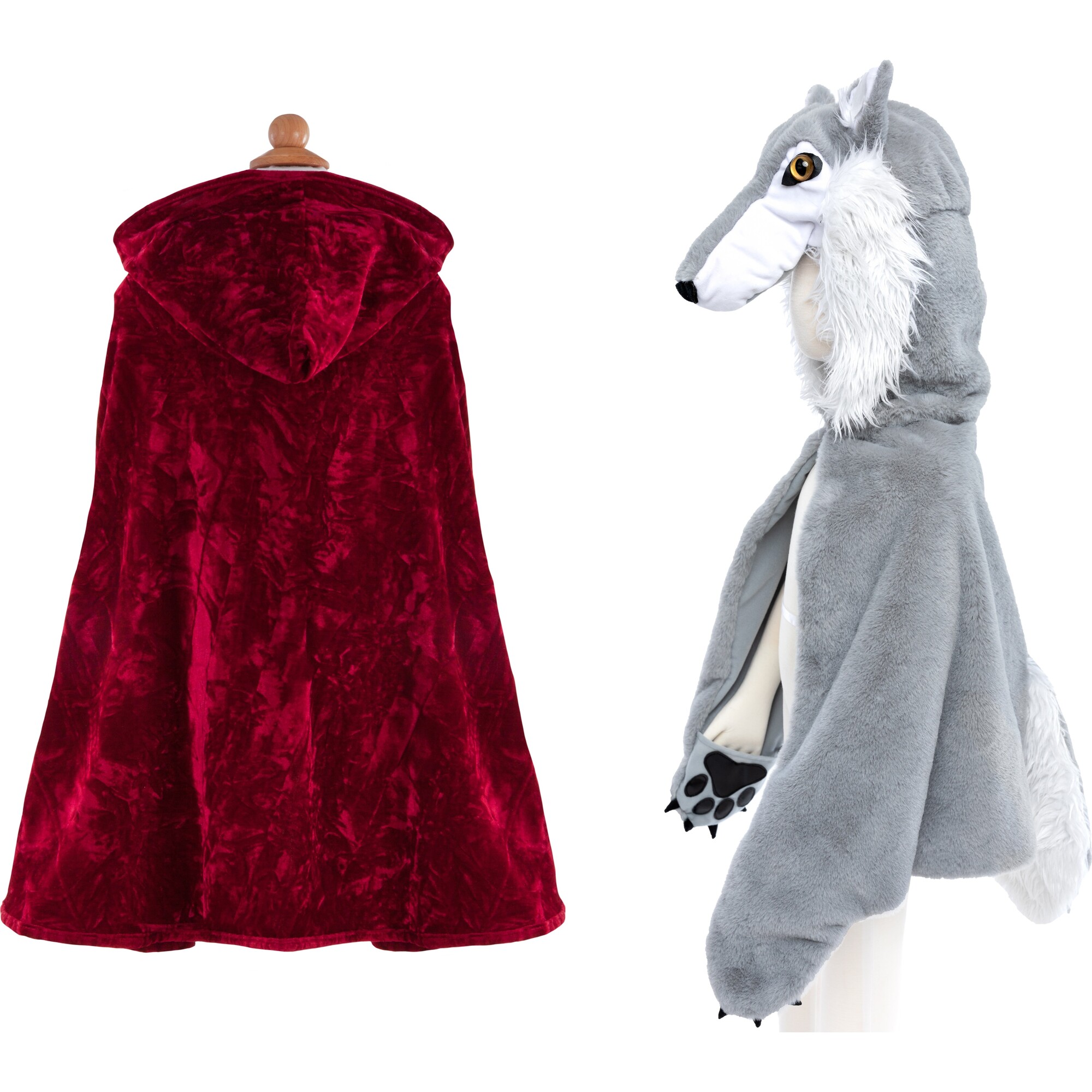 The LLRH Cape and Wolf Cape Bundle, 2pcs, Size 4-6 - Costumes - 1