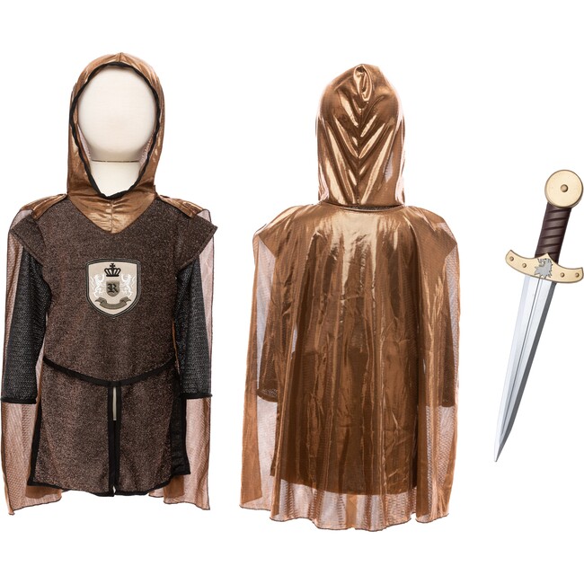 The Brilliant Copper Knight Dress Up Bundle, 2pcs, Size 5-6
