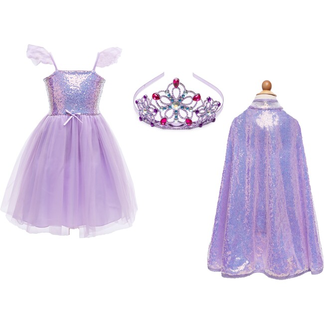 Magical Lilac Sequins Dress Up Bundle, 3 pcs
