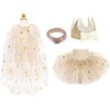 Deluxe Golden Sparkle Star Dress Up Bundle, 4 pcs, Size 4-6 - Costumes - 1 - thumbnail