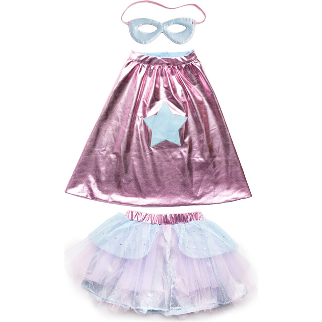 Super Duper Blue/Metallic Pink Dress Up Bundle, 2 pcs - Costumes - 5