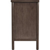 Lennon 34 in. Rectangular 3 Drawer Wood Rounded Leg Dresser, Brown - Dressers - 4