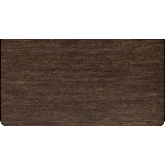Lennon 34 in. Rectangular 3 Drawer Wood Rounded Leg Dresser, Brown - Dressers - 6