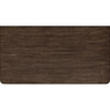 Lennon 34 in. Rectangular 3 Drawer Wood Rounded Leg Dresser, Brown - Dressers - 6