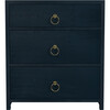 Lark 25 in. W 3 Drawer Nightstand, Navy Blue - Nightstands - 2