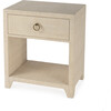 Bar Harbor Raffia 24 in. W 1 Drawer Nightstand, Natural - Nightstands - 1 - thumbnail