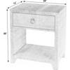 Bar Harbor Raffia 24 in. W 1 Drawer Nightstand, Natural - Nightstands - 2