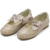 Amelia Bow Flat, Patent Taupe - Flats - 1 - thumbnail