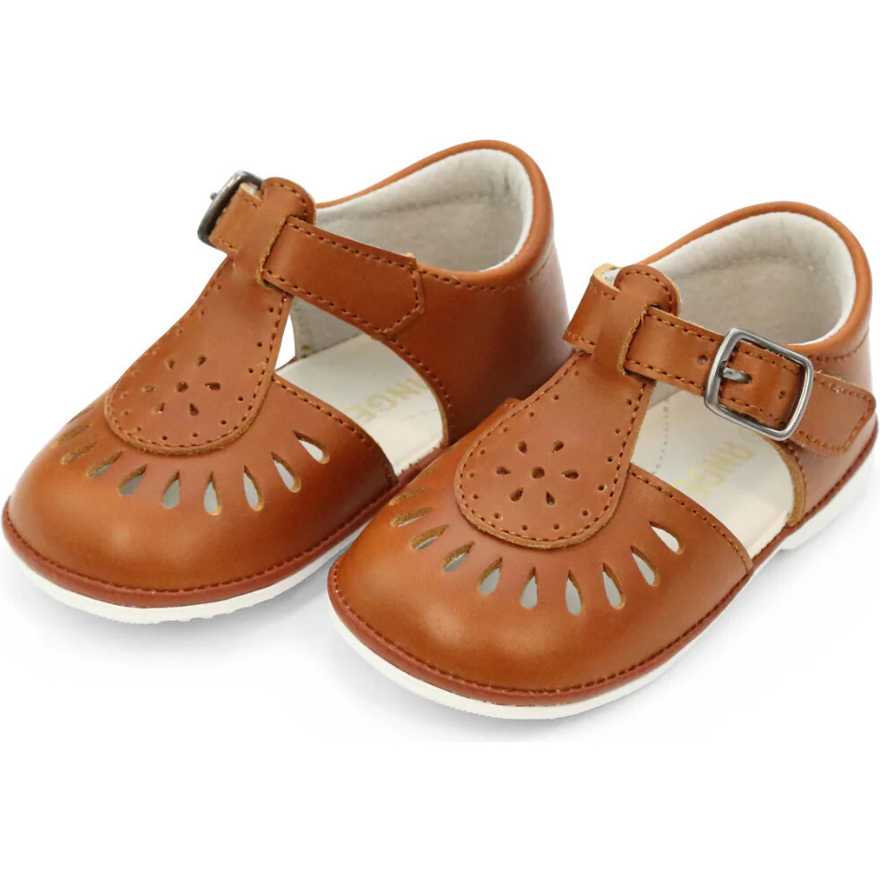 Willa Caged Sandal (Baby), Cognac - Sandals - 1