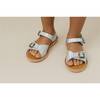 Olympia Buckled Sandal, Holographic - Sandals - 2