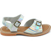 Olympia Buckled Sandal, Holographic - Sandals - 3