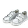 Caroline Scalloped Sneaker, Silver - Sneakers - 1 - thumbnail