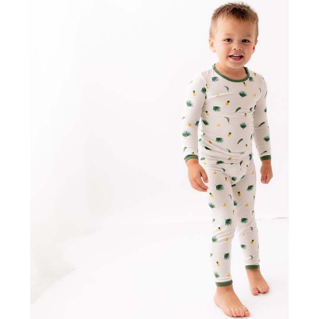 Pajama Set, Tropical Palms - Pajamas - 2