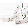 Zippered Footie, Tropical Palms - Footie Pajamas - 4