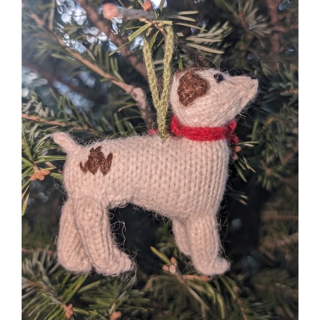 Jack Russell Terrier Ornament, White - Ornaments - 2