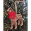 Hand Knit Alpaca Wool German Short Haired Pointer Dog Ornament - Ornaments - 2