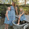Womens Iris Dress In Margot Strawberry Cream - Dresses - 2