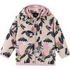 Moomin Vindskydd Windfleece Hooded Jacket, Pale Rose - Jackets - 1 - thumbnail