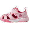 Lomalla Velcro Closure Sandals, Pale Rose - Sandals - 1 - thumbnail