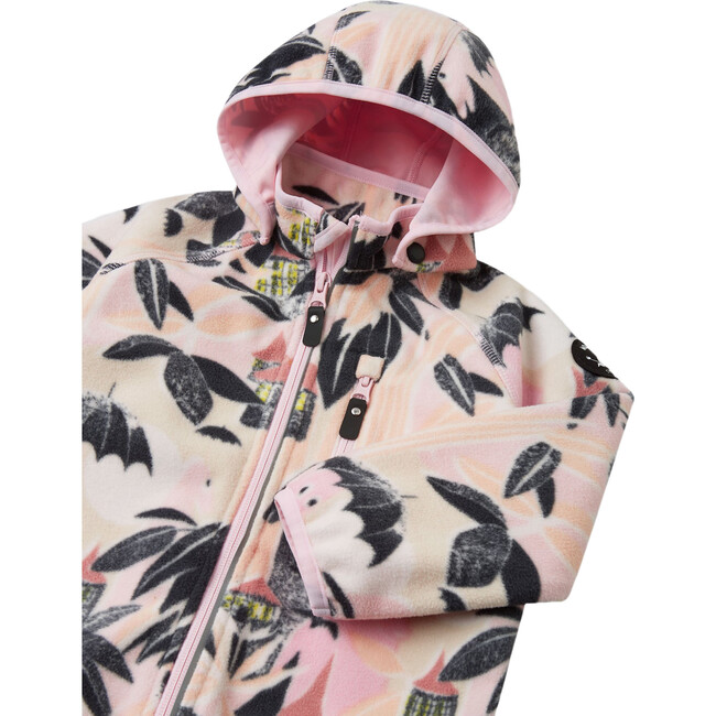 Moomin Vindskydd Windfleece Hooded Jacket, Pale Rose - Jackets - 8