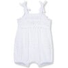 Baby Eyelet Romper, White - Rompers - 2