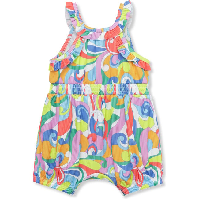 Baby Ribbed Mod Romper, Multi - Rompers - 2