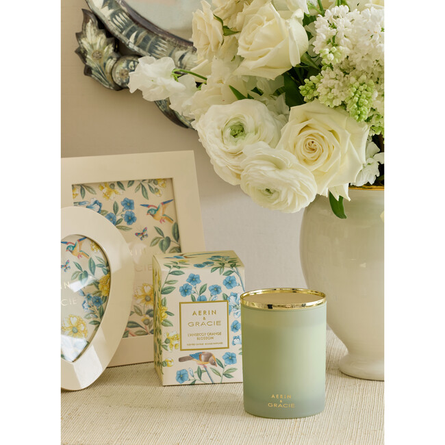 Aerin & Gracie L'Ansecoy Orange Blossom 9.5Oz Candle, Sage - Candles - 2