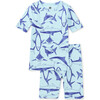 In Your Dreams Above-Knee Short Pajama Set, Algarve Sharks - Pajamas - 1 - thumbnail