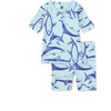 In Your Dreams Above-Knee Short Pajama Set, Algarve Sharks - Pajamas - 2