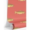 Salmon Trout Traditional Wallpaper - Wallpaper - 1 - thumbnail