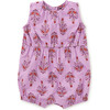Baby Peek-A-Boo Back Sleeveless Romper, Kalavathi Blockprint - Rompers - 1 - thumbnail