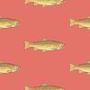 Salmon Trout Traditional Wallpaper - Wallpaper - 3