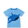 Tattle Whale Shark Tee, Blue Orchid - T-Shirts - 2